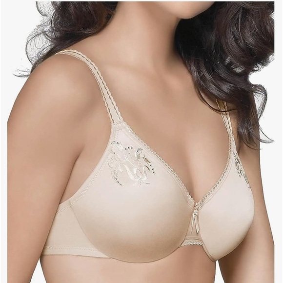 Wacoal Other - Wacoal Beige Embroidered T-Shirt Bra